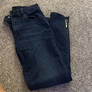 Ann Taylor Blue Skinny Jeans Classic Denim
